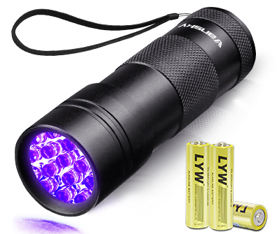 12 LED UV Light Flashlight