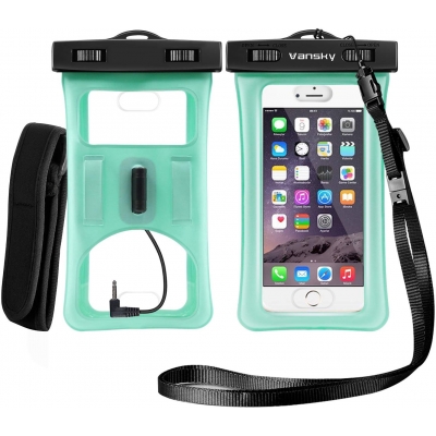 Floatable Waterproof Phone Case-Green