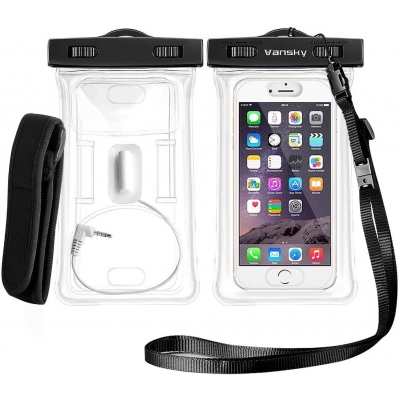 Floatable Waterproof Phone Case-Transparence