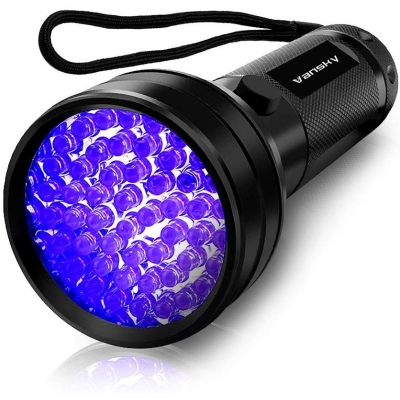 51 LED UV Flashlight